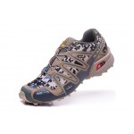 Salomon Speedcross 3 CS Trail Running Shoes Army Brown For Men