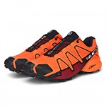 Men's Salomon Speedcross 4 Trail Running Shoes In Orange