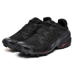 Salomon Speedcross 6 Trail Running Shoes Black Gray