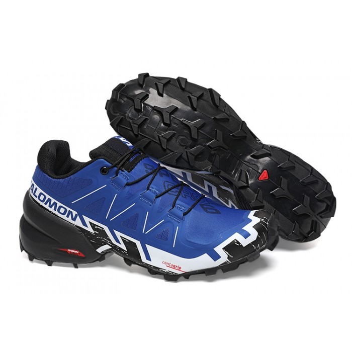 Salomon Speedcross 6 Trail Running Shoes Blue White