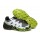Salomon Speedcross 6 Trail Running Shoes Gray White Green