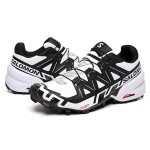 Salomon Speedcross 6 Trail Running Shoes White Black