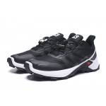 Salomon Supercross Trail Running Shoes Black White