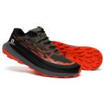 Salomon Ultra Glide Trail Running Shoes Black Red For Men