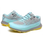 Salomon Ultra Glide Trail Running Shoes Gray Cyan For Men