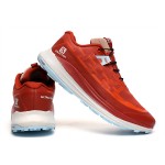 Salomon Ultra Glide Trail Running Shoes Red White For Men