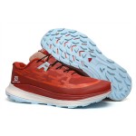 Salomon Ultra Glide Trail Running Shoes Red White For Men