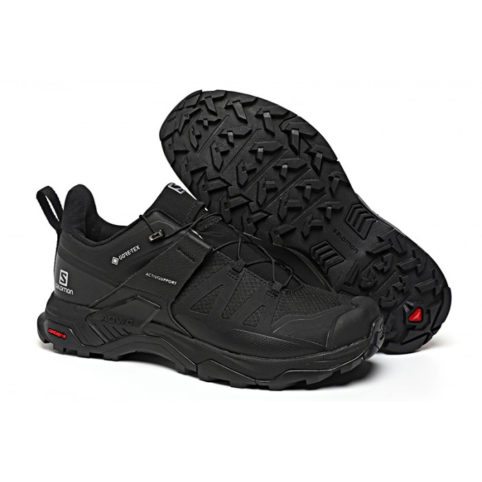 Salomon X Ultra 4 Gore-Tex Hiking Shoes Full Black For Men