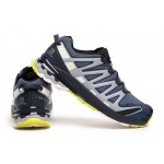 Salomon XA PRO 3D Trail Running Shoes Gray Blue For Men