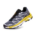 Salomon XT-6 Advanced Unisex Sportstyle Shoes Gray Yellow For Men