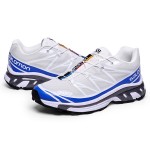 Salomon XT-6 Advanced Unisex Sportstyle Shoes White Blue For Men