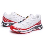 Salomon XT-6 Advanced Unisex Sportstyle Shoes White Red For Men