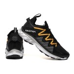 Salomon XT-Rush Unisex Sportstyle Shoes Black Gold For Men