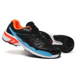 Salomon XT-Wings 2 Unisex Sportstyle Shoes Black Blue Orange For Men